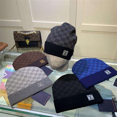 louis vuitton replica beanie|Louis Vuitton beanie for sale.